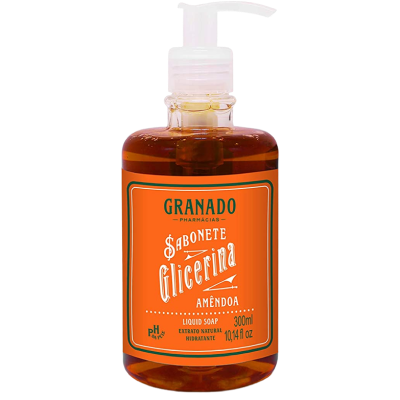 Sab Liq Granado Glicerina Amendoa 300 Ml