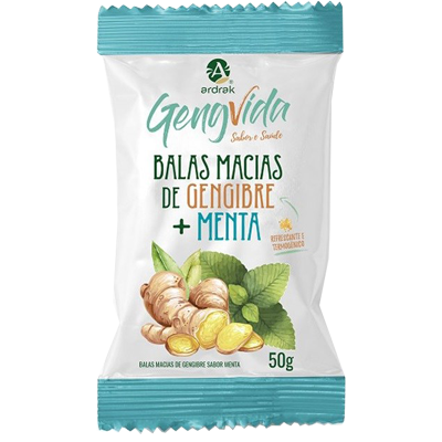 Bala De Gengibre Menta (Ardrak)