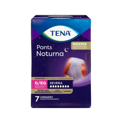 Fralda Tena Pants Noturna G/Xg 7 Und