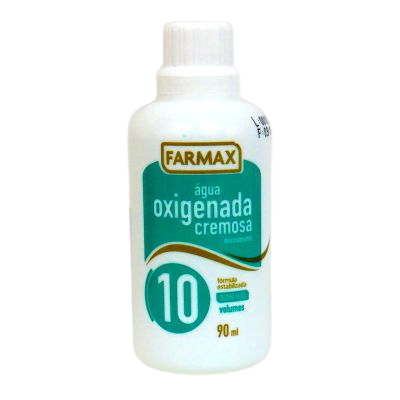 Agua Oxig Farmax 10 Vol Crem 90 Ml