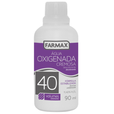 Agua Oxigenada Farmax 40 Vol.90 Ml