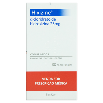 Hixizine 25 Mg 30 Comprimidos