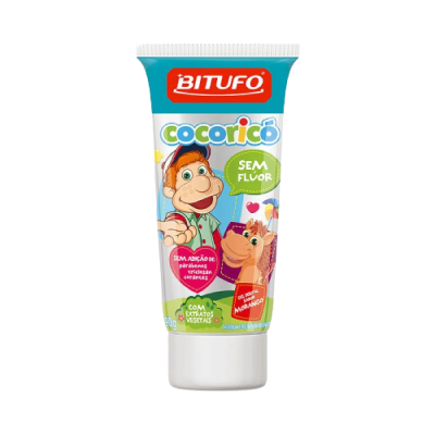 Gel Dental Inf Bitufo S/Fluor Cocorico Mor 90 G