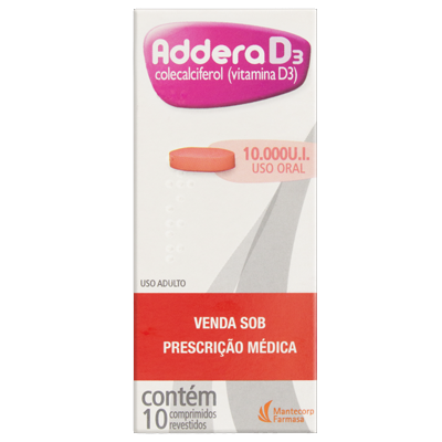 Addera D3 10.000 Ui 10 Cpr ( Leve 3 E Pague 2)