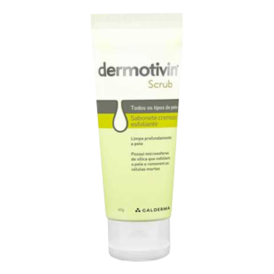 Dermotivin Scrub Sabonete Esfoliante 60 G