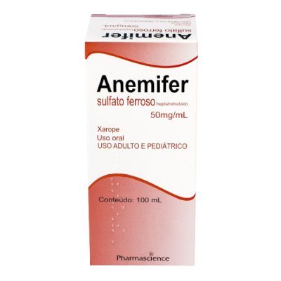 Anemifer 100 Ml Sulfato Ferroso