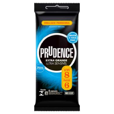 Preservativo Prudence Extra Grande Ultra Sensivel L8 P6
