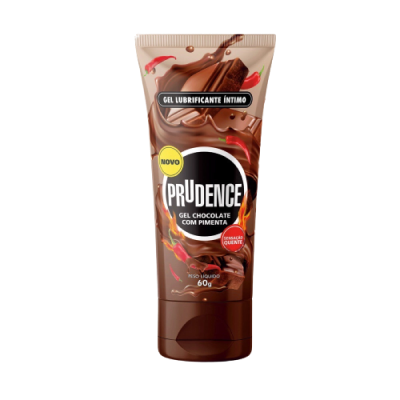 Gel Lubrif Prudence Choc C/Pimenta 60 G