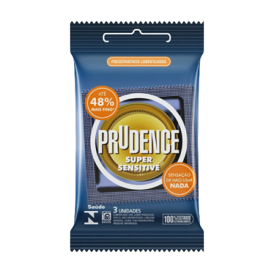 Preservativo Prudence Super Sensitive C/3 Und