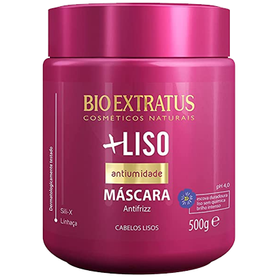 Mascara Bio Extratus Mais Liso 500 G