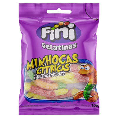 Fini Minhocas Citrica 90 G