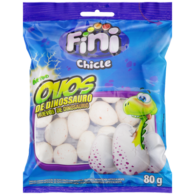 Fini Chicle Ovo Dinossauro 80 G