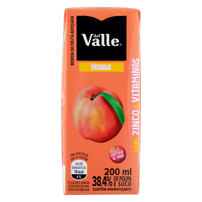 Del Val Mais Pessego 200 Ml