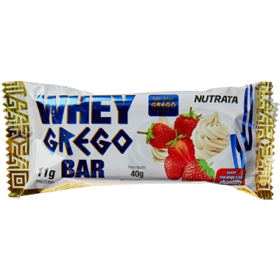 Whey Grego Bar Morango 40 G