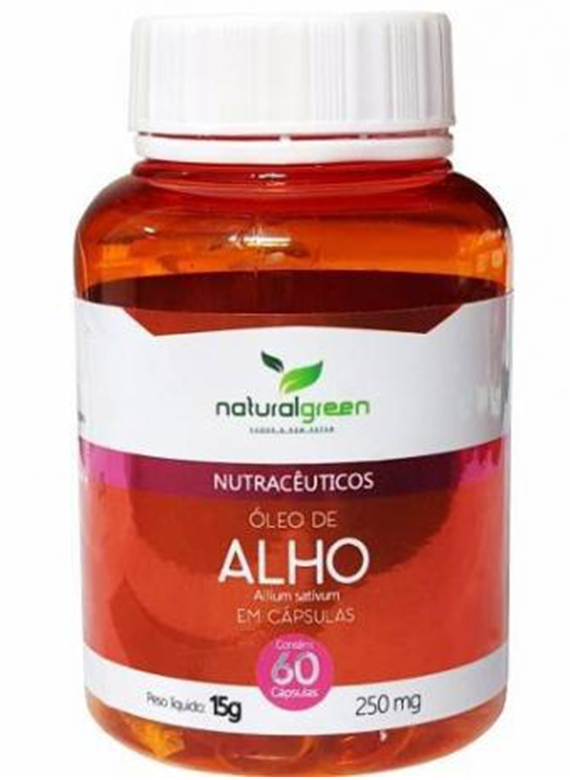 Oleo De Alho 250 Mg   S.O. 60 Caps
