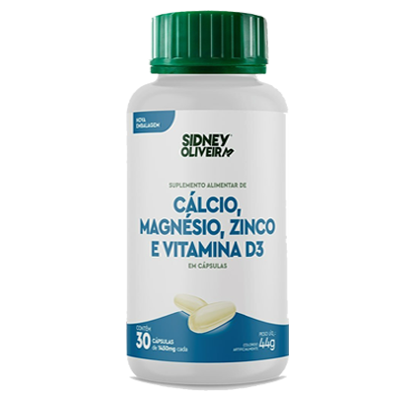 Calcio+Magnesio+Zinco+Vit D 1000 Mg   S.O. 30 Caps