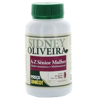 A Z Senior Mulher 600 Mg S.O. 30 Caps