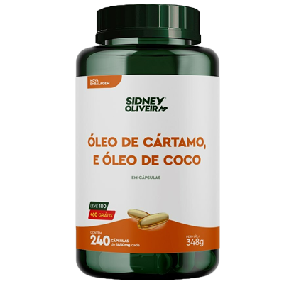 Oleo De Cartamo E Oleo De Coco S.O. L180+60 Gratis
