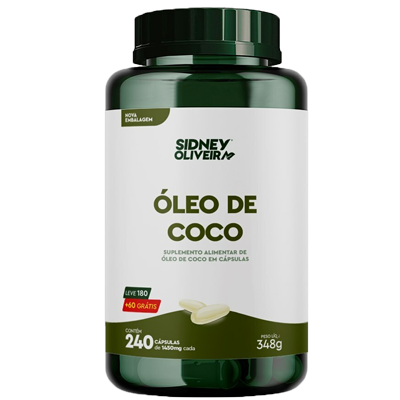 Oleo De Coco 1000 Mg S.O. L240 P180 Caps