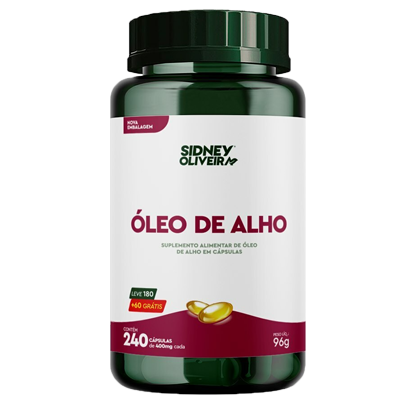 óleo De Alho S.O. L180+60 Grátis