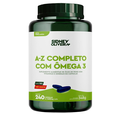 A Z Completo + Omega 3 S.O. L180+60 Gratis