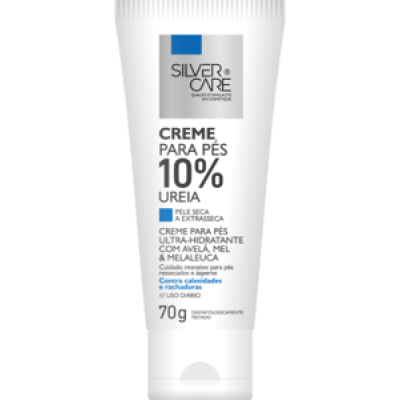 Silver Care Creme Para Pes 10% Ureia 70 G