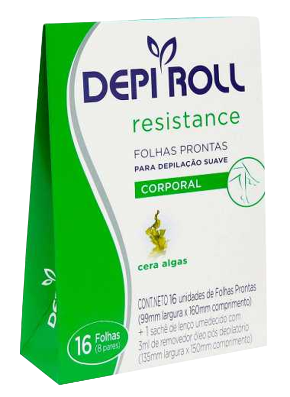 Folhas Depi Roll Algas C/8 Corpo