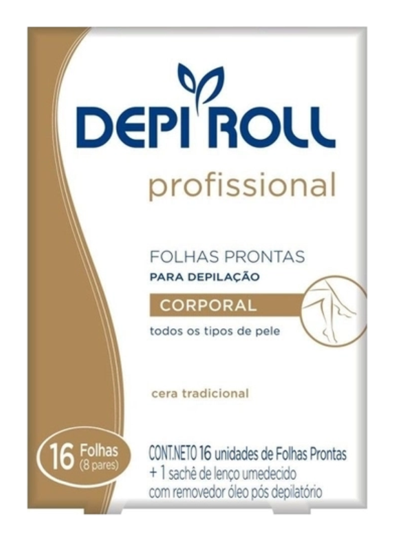 Folhas Depi Roll Mel C/8 Pares Corpo