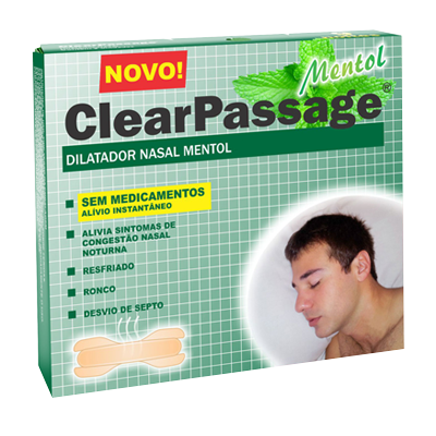 Clearpassage Dilat Nasal Menta G 9 Un