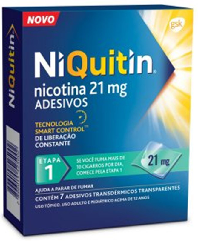 Niquitin 21 Mg C/7 Adesivos