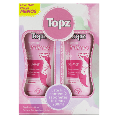 Sab Liq Intimo Topz Suave Preco Esp 200 Ml