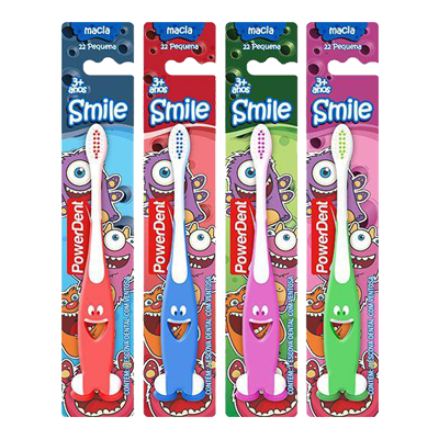 Escova Dental Smile +3 A Color