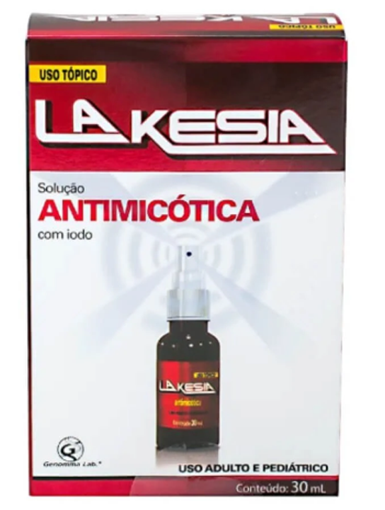 Lakesia Sol Antimicotica C/ Iodo 30 Ml
