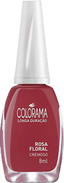 Esmalte Colorama Bl Crem Rosa Floral