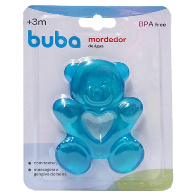 Buba 5226 Mordedor Agua Ursinho Cores