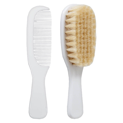 Buba 8243 Kit Escova E Pente Baby Cerda Natural