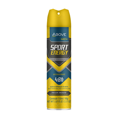 Desodorante Aerosol Above Men Sport Energy 150 Ml