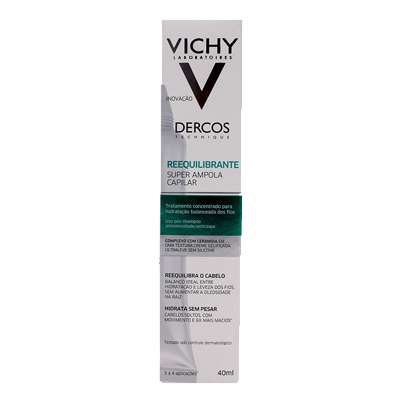 Vichy Dercos Super Ampola Reequilibrante 40 Ml