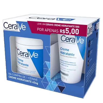 Kit Creme Cerave Hidrat Corporal 453 G+50 G