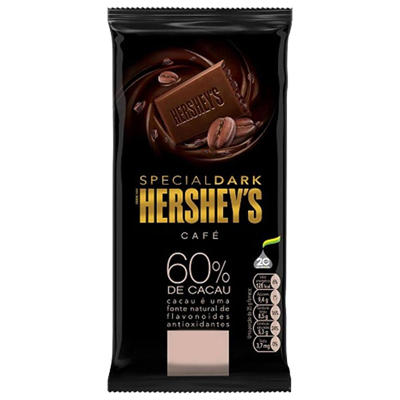 Barra Dark Cafe Hersheys 85 G