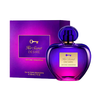 Her Secret Desire Antonio Banderas Edt Fem 80 Ml