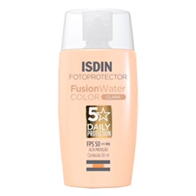 Isdin Fusion Water Color Pele Escura Fps50 50 Ml