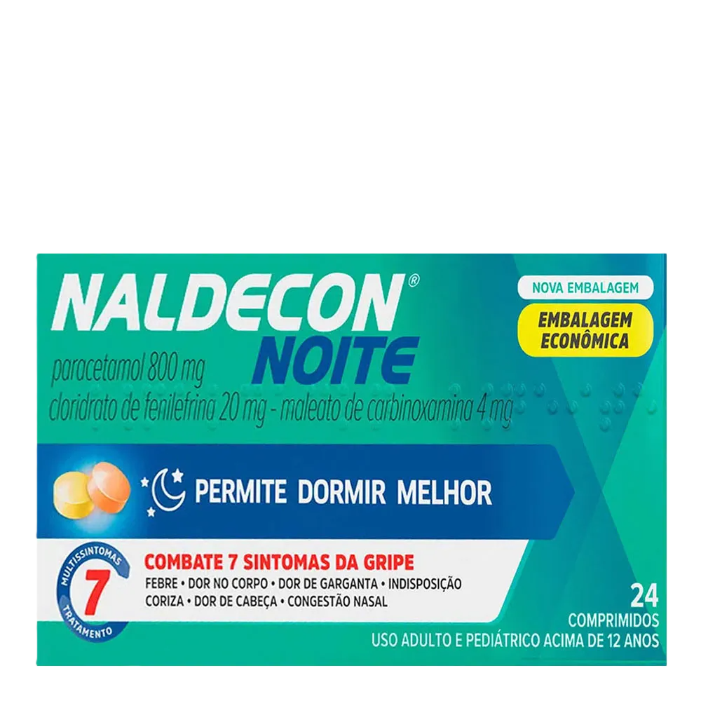 Naldecon Noite 24 Cpr
