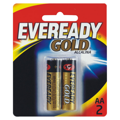 Pilha Eveready Alcalina Gold Pequena Aa2 2 Un