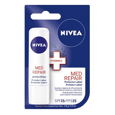 Protetor Labial Nivea Med Protect Fps15 4,8 G